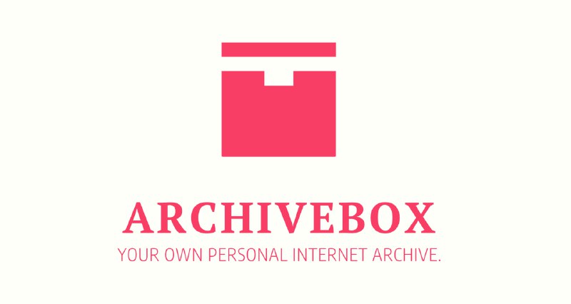 GitHub - ArchiveBox/ArchiveBox: 🗃 Open source self-hosted web archiving. Takes URLs/browser history/bookmarks/Pocket/Pinboard/etc.…