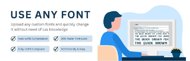 Use Any Font | Custom Font Uploader