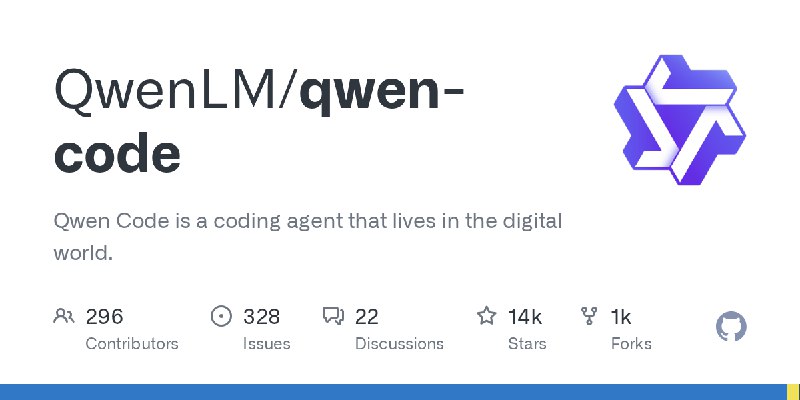 GitHub - QwenLM/qwen-code: Qwen Code is a coding agent that lives in the digital world.