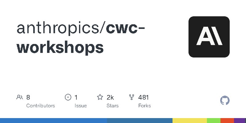 GitHub - anthropics/cwc-workshops