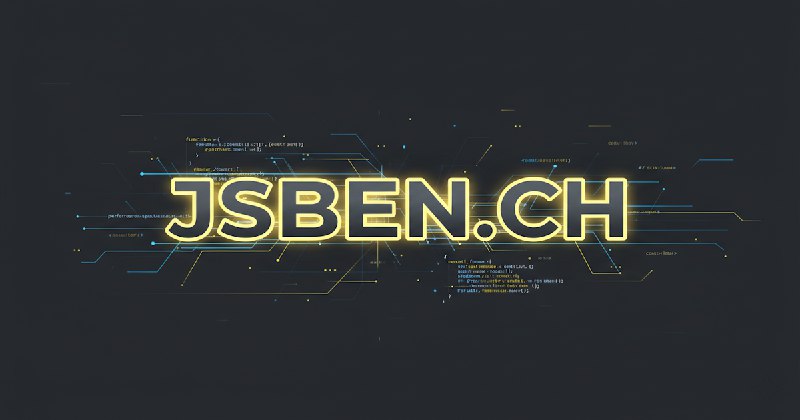 JSBEN.CH - JavaScript Performance Benchmarking Playground
