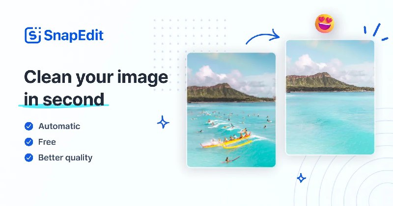 Чистое удаление объектов с фотографий с помощью ИИ - SnapEdit.app