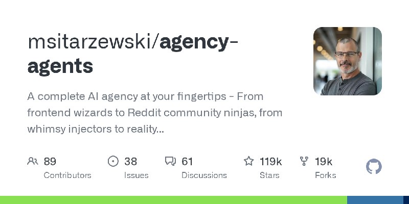 GitHub - msitarzewski/agency-agents: A complete AI agency at your fingertips - From frontend wizards to Reddit community ninjas…