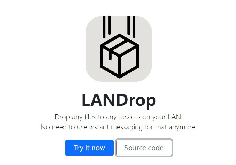 「LANDrop」跨平台局域网文件传输工具支持 Windows/Linux/macOS/iOS/Android传输过程不进行任何压缩，不限速同局域网内自动搜寻设备，双方设备同意后即可传输文件🌐官网下载|🌐评论区下载🤖投稿Bot