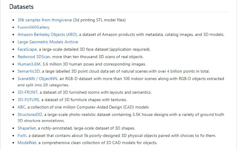 3D数据集和建模相关资源列表laion-3d | #3d3D数据集和建模相关资源列表laion-3d | #3d