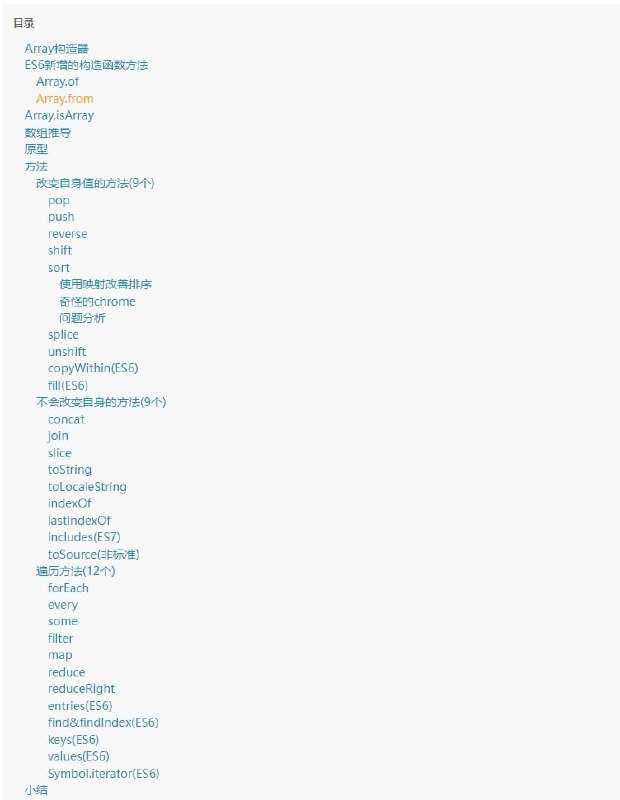 JavaScript数组所有API全解密全文共13k+字，系统讲解了JavaScript数组的各种特性和API数组是一种非常重要的数据类型，它语法简单、灵活、高效
