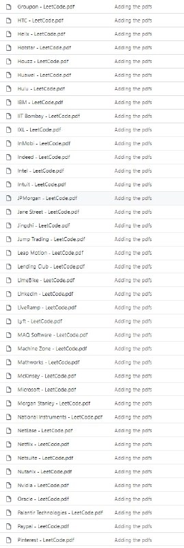 一名卡内基梅隆大学硕士生开源的 GitHub 项目：LeetCode company wise questions，把众多知名大厂的 #LeetCode 题目整合到一起，并打包成了 PDF，便于大家学习一名卡内基梅隆大学硕士生开源的 GitHub 项目：LeetCode company wise questions，把众多知名大厂的 #LeetCode 题目整合到一起，并打包成了 PDF，便于大家学习