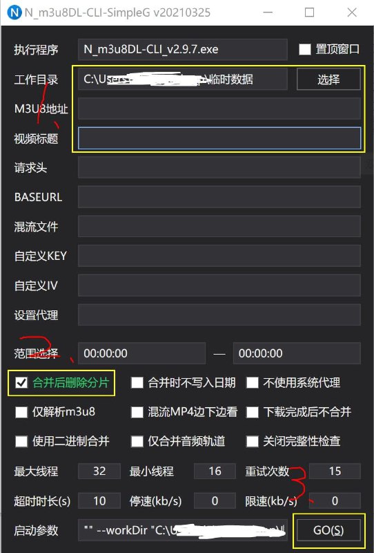 资源名称：【船长安利】m3u8下载器-速度可以跑满，合并文件快描述：【船长安利】m3u8下载器-速度可以跑满，合并文件快船长自用神器推荐，建议配合 猫爪(浏览器插件) 使用猫爪获取到m3u8地址后就可以直接填入工具了