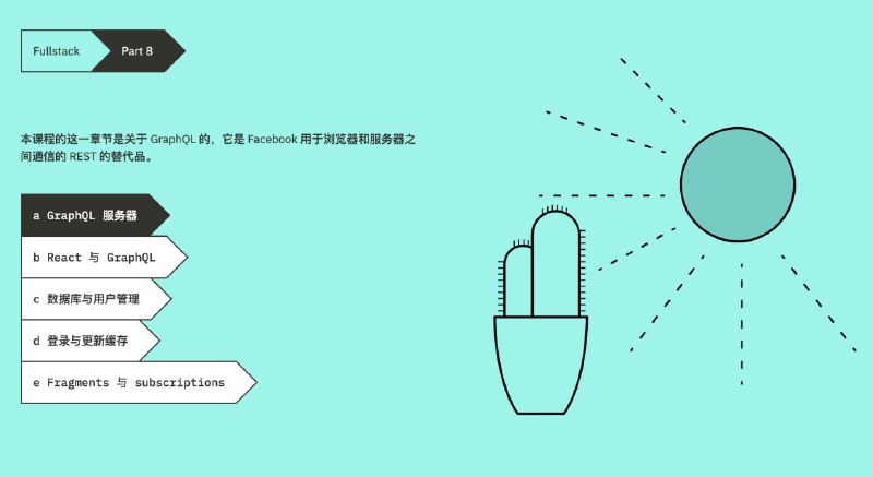 开源技术教程：《深入浅出现代化Web编程》（github地址），内容基于赫尔辛基大学的计算机课程编写而成