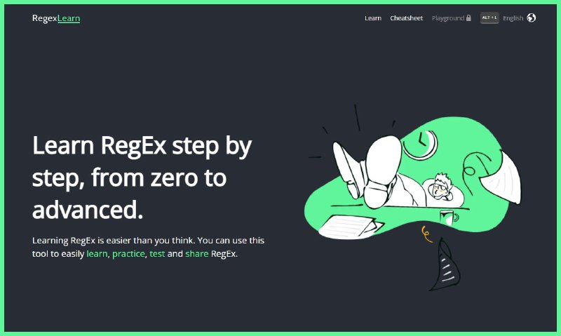 开源技术教程：《从 0 到 1：学习正则表达式》