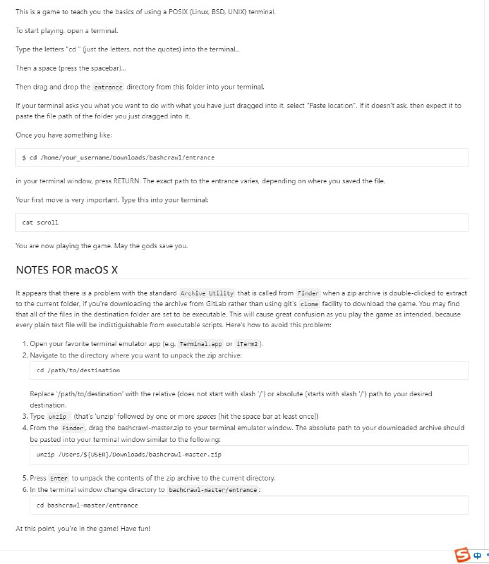 Bashcrawl：通过玩一个简单的文本冒险来学习 #Linux 命令