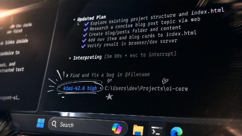 🟢 开源低成本终端代码代理Open Interpreter 是专门为低成本模型优化的 coding agent，fork 自 OpenAI 的 Codex，重点优化了能让小模型发挥最佳性能的 agent 运行框架