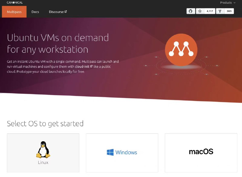 一款轻量级的 #虚拟机 管理 #工具 ：Multipass