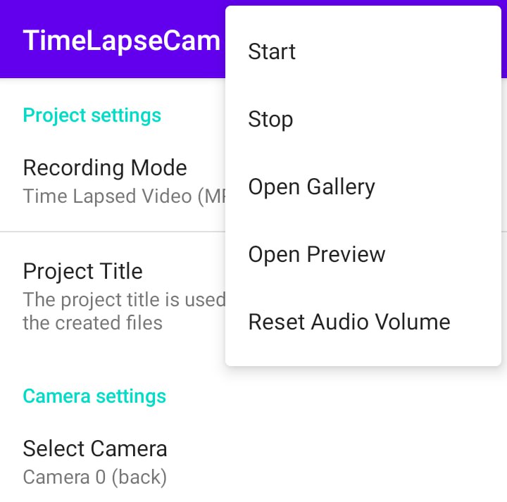安卓延时摄影工具，可在屏幕关闭的情况下在后台录制视频，并保存为 MP4 或 JPEG 文件，可选择各种分辨率和相机，支持禁用快门声音，无录制限制，除非电量或磁盘空间不足，挺有意思的软件，闲置手机又多了一个玩法