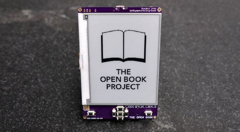 GitHub 硬核项目：The Open Book，类似于开源版的 Kindle，能帮你打造一个可灵活定制的电子书阅读设备