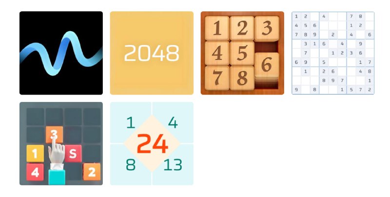 #益智 #游戏 WithoutAD 青少年专属的益智学习平台，涵盖数学、背单词、记忆力、逻辑推理等多方面的益智游戏，如函数曲线、2048、数字华容道、数独、记忆矩阵和 24 点速算等，在趣味中掌握“痛苦但必要”的知识，免费无广告，无需注册