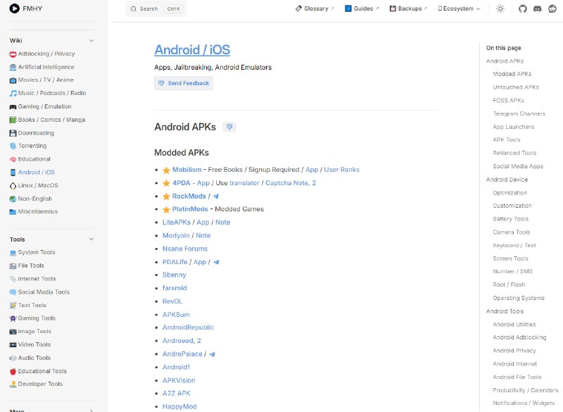FMHY：一个汇集互联网上免费资源的宝藏库，帮助用户轻松找到各种免费的工具、服务和学习资源，让知识和工具触手可及FMHY：一个汇集互联网上免费资源的宝藏库，帮助用户轻松找到各种免费的工具、服务和学习资源，让知识和工具触手可及
