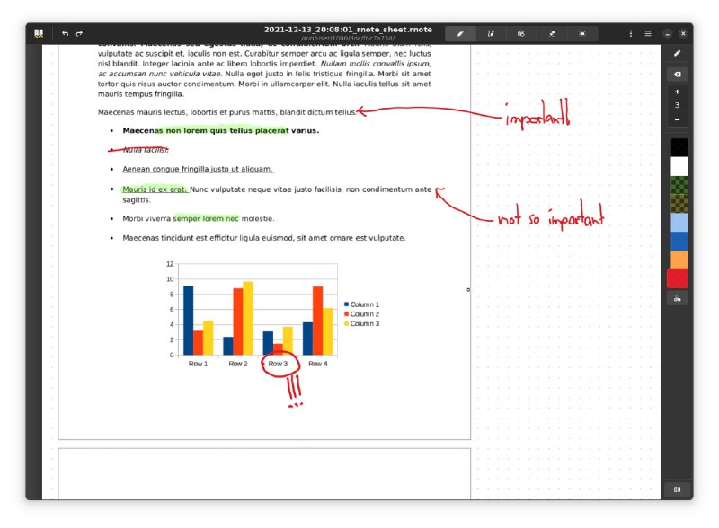 一款简洁优雅的 #笔记 #软件 ：rnote，带有可调整参数的纹理笔触，可用于快速创建手写笔记和绘画