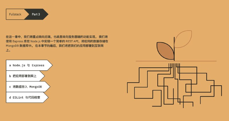 开源技术教程：《深入浅出现代化Web编程》（github地址），内容基于赫尔辛基大学的计算机课程编写而成