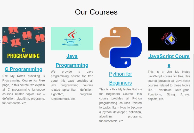 一个提供所有技术课程材料的免费的教育网站你可以在这个网站上阅读与理工学院、技术学士、技术硕士、IIT、ITI等课程大纲有关的任何科目，还可以根据注释查阅旧试卷，旧的试卷是根据Use My Notes网站上整个分支的课程大纲提供的，你可以轻松阅读