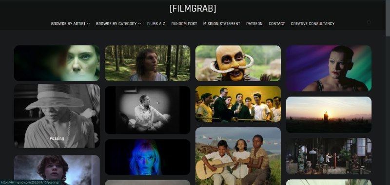 FilmGrab 一个有着很多电影高清截图的网站，目前收录了横跨100多年超过80万张的电影截图，可以按导演、摄影师等进行选择，也可以按照类别、年份、纵横比等内容进行筛选！相关：Moviemania 互联网上最大的无水印高分辨率电影壁纸网站tunefind 一个专门收录电视剧、电影、综艺以及游戏中BGM的网站,最大特点是能找到一部作品中包含的所有bgm，还会告诉你这些bgm具体出现在哪个场景！#壁纸 #图片 #网站 #电影 #BGM