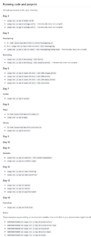 从JavaScript到Rust电子书该存储库包含从 vino.dev 开始的24多个帖子系列的 #电子书 版本从JavaScript到Rust电子书该存储库包含从 vino.dev 开始的24多个帖子系列的 #电子书 版本