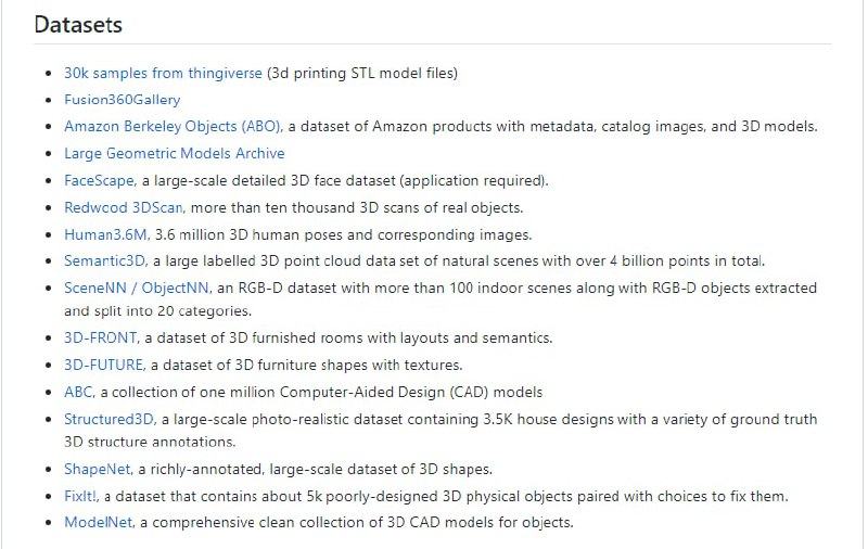3D数据集和建模相关资源列表laion-3d | #3d3D数据集和建模相关资源列表laion-3d | #3d