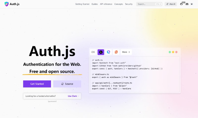 用户系统 - NextAuth：- 完全免费开源（24k stars）- 几分钟就可以集成，而且文档很完善- 自己拥有用户数据，支持主流的数据库，比如 MySQL，Postgres, MongoDB 和 SQLite 等等