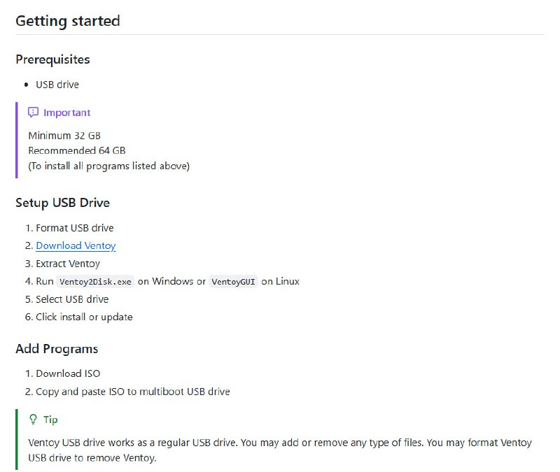 All In One USB Drive | #工具多合一启动U盘工具集，集合了各种系统安装器、救援工具和实用程序，方便随时应对各种电脑维护和系统重装需求