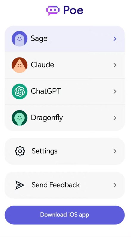 poe.com，这个网站在一个界面集成了包括ChatGPT在内的四个不同的AI机器人，响应速度挺快
