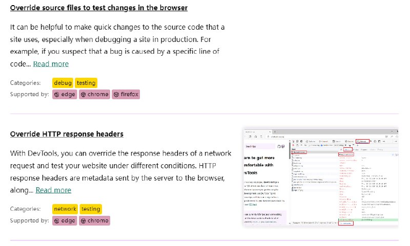 一个专为网页开发者总结的实用指南，目前已收录近 180 个技巧