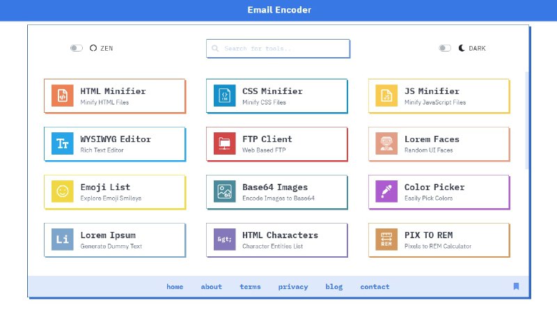电子邮件编码器 - 保护你的公共 #电子邮件 免受机器人和爬虫的侵害电子邮件编码器 - 保护你的公共 #电子邮件 免受机器人和爬虫的侵害