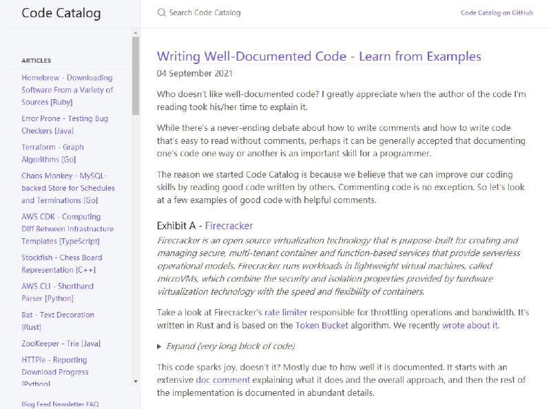 编写文档完备的代码——从示例中学习
