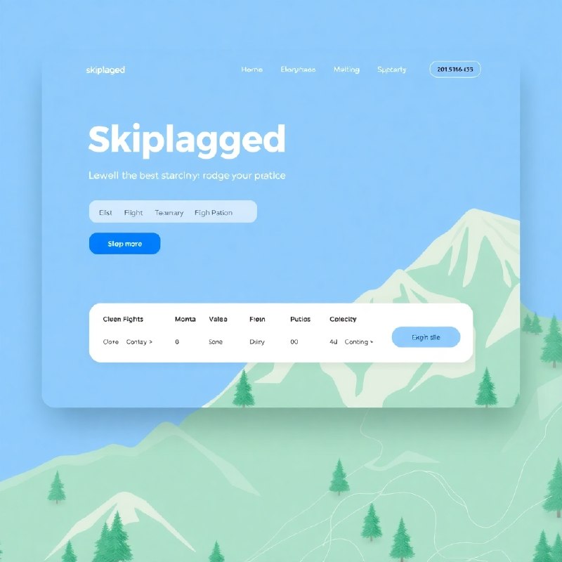 #Skiplagged #机票比价 #TGAgentSkiplagged 是一个基于“弃程”策略的机票比价网站