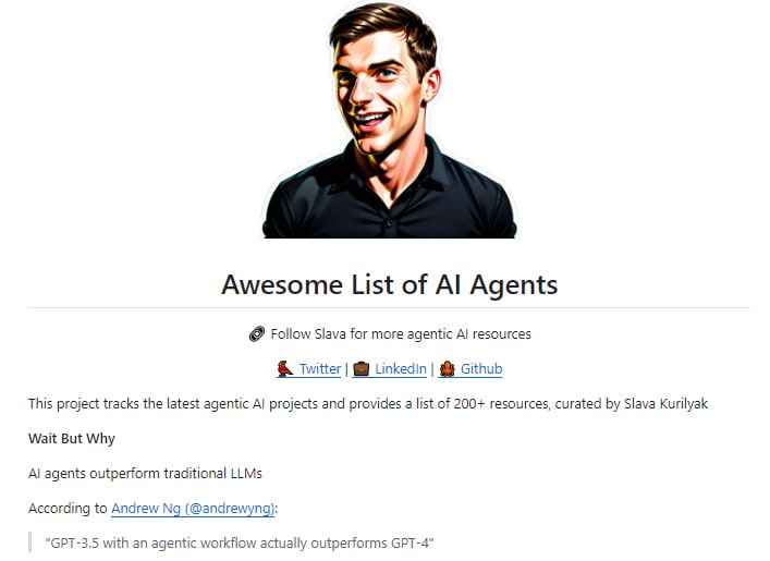 Awesome List of AI Agents：200+精选项目导航作为首个系统性梳理AI Agent项目的权威资源库，这份清单收录了200+个经过严格筛选的项目，涵盖了从开发框架到落地应用的全产业链条