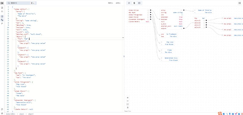 #JSON #开源 JSON For You JSON 可视化与处理工具，特点是具有图表或表格视图，并支持校验、格式化、转义、排序、结构化比较、格式转换等功能，相对于同类型工具更加强大，而且免费无广告，无需注册