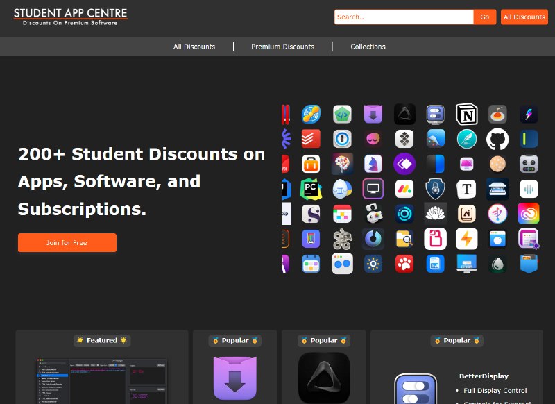 Student App Centre：学生专属软件福利 全球200+正版应用教育优惠合集