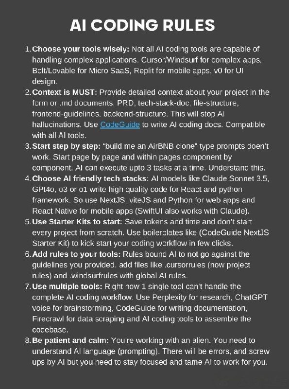 AI编程实战指南1、明智选择工具很关键：就像选对武器能事半功倍