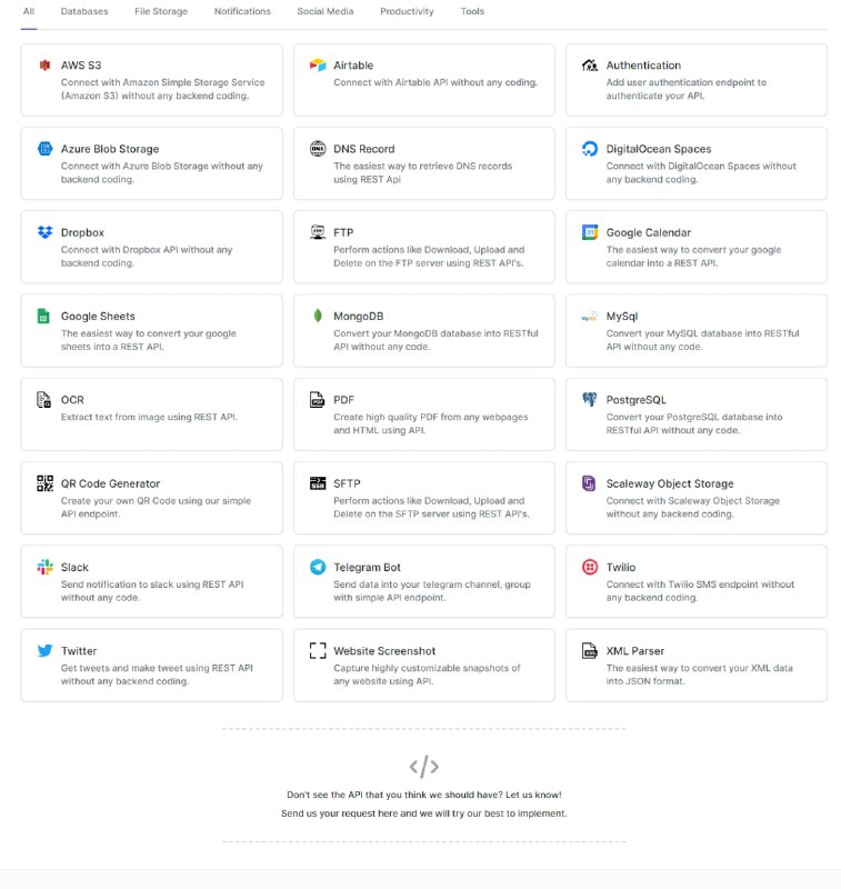 SlashApi – 无需代码即可构建 REST API 的 Web 平台SlashApi – 无需代码即可构建 REST API 的 Web 平台