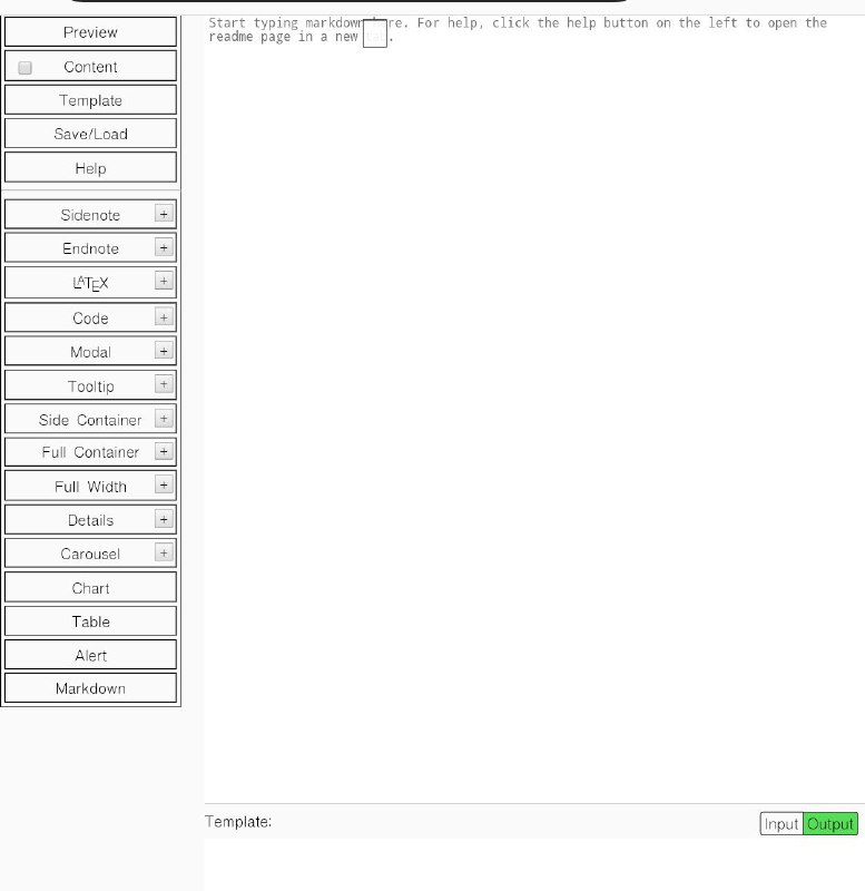Triplelog  浏览器内的 #文本编辑器 ，可轻松创建静态HTML