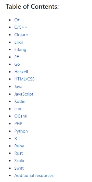 Project Based Learning：C/C++/Java/Python等各种语言项目实战 #教程 大列表Project Based Learning：C/C++/Java/Python等各种语言项目实战 #教程 大列表