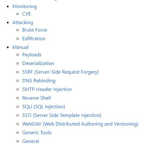 现任惠普的高级网络安全工程师 Ricardo，在 GitHub 开源了一份 #Web 攻击 #速查表 ：Web Attack Cheat Sheet，里面提供了相关开发工具与实现方案