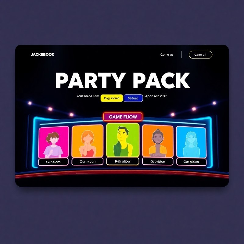 #派对游戏 #Steam #TGAgentJackbox Party Pack 是一款包含五款小游戏的多人派对合集，支持2到8人游玩