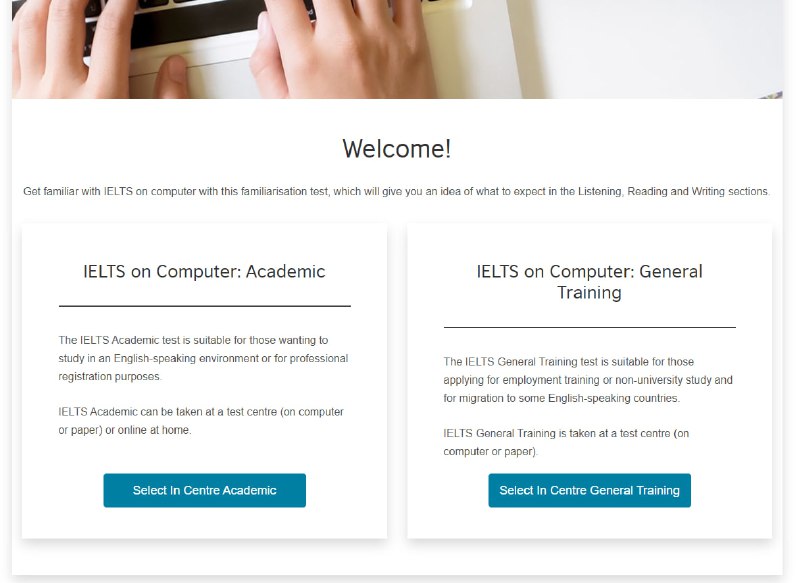 雅思官方推出：雅思机考模拟系统 在线模拟雅思真题考试