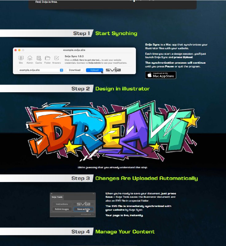 一种专门用 SVG 构建真实网站的 #工具 传送门