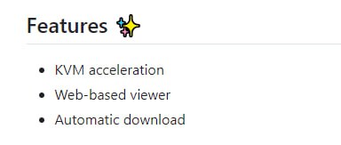 dockur/macOS：在 Docker 容器内运行 macOS 的项目，它允许用户在虚拟环境中使用 macOS，并提供了自动化安装、KVM 加速、Web 界面访问等特性dockur/macOS：在 Docker 容器内运行 macOS 的项目，它允许用户在虚拟环境中使用 macOS，并提供了自动化安装、KVM 加速、Web 界面访问等特性